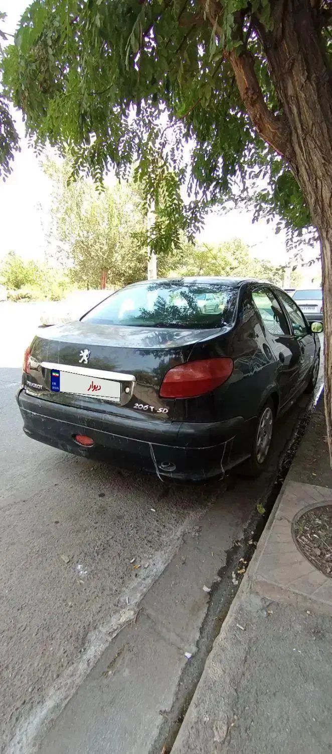 206 sd v20  مدل 86|خودرو سواری و وانت|تهران, نعمت‌آباد|دیوار