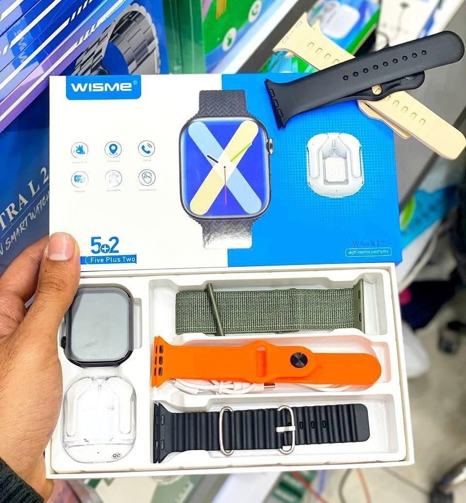 ساعت هوشمند + ۵ بند + ایرپاد|لوازم جانبی موبایل و تبلت|ورامین, ورامین|دیوار