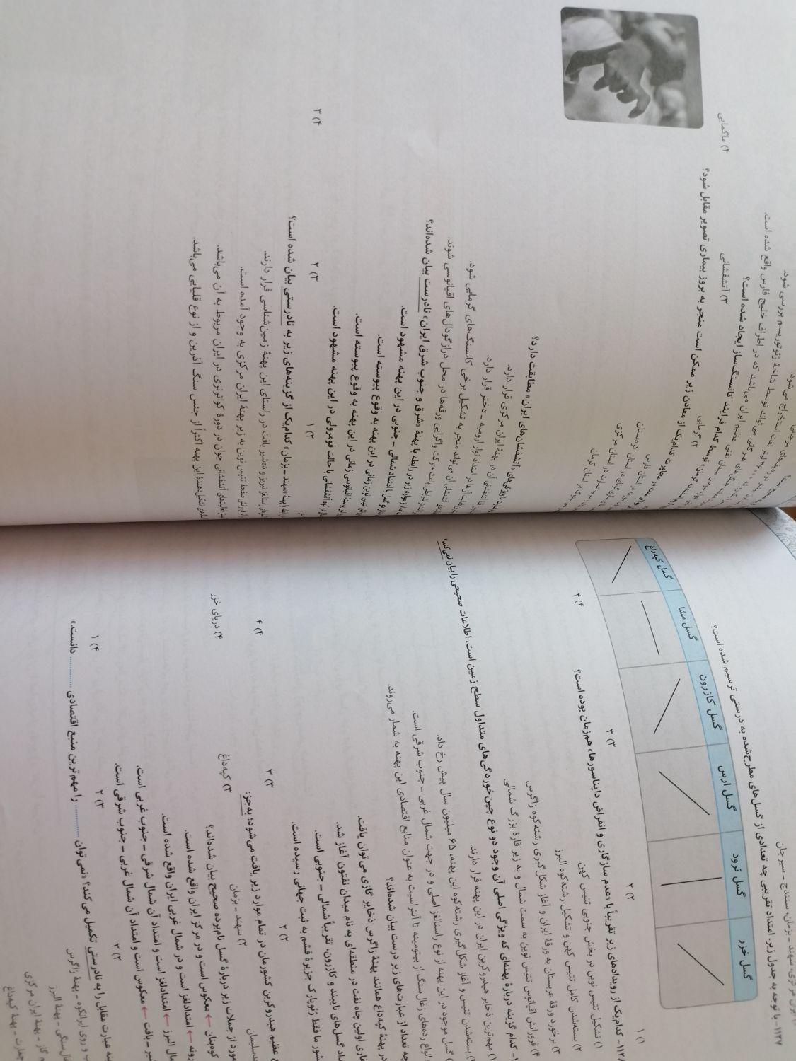 کتاب تست به همراه پاسخنامه تشریحی زمین شناسی|کتاب و مجله آموزشی|کرج, فاز ۱ مهرشهر|دیوار