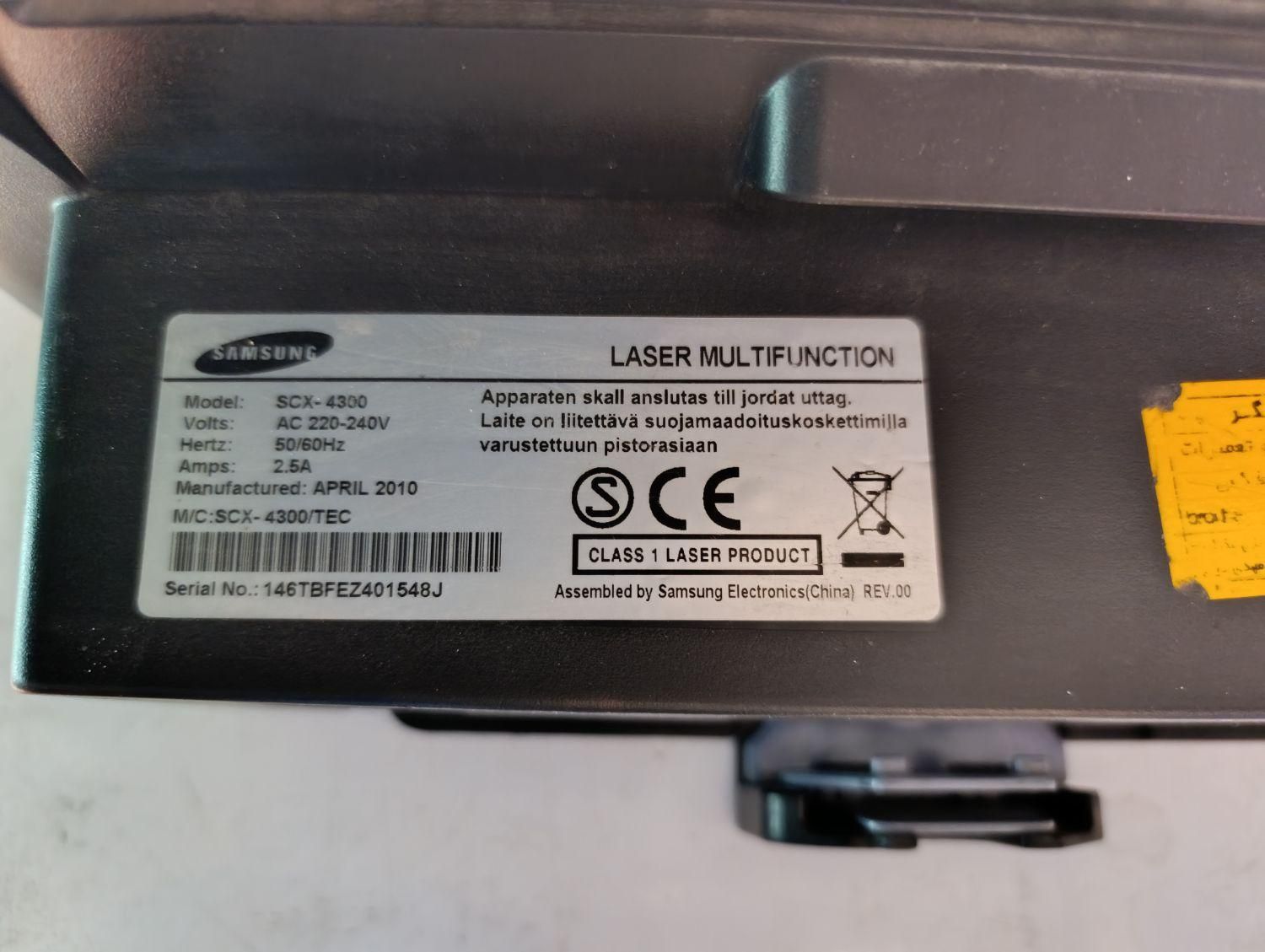 دو عددپرینتر brther7360 و سامسونگ scx-4300|پرینتر، اسکنر، کپی، فکس|اصفهان, احمدآباد|دیوار