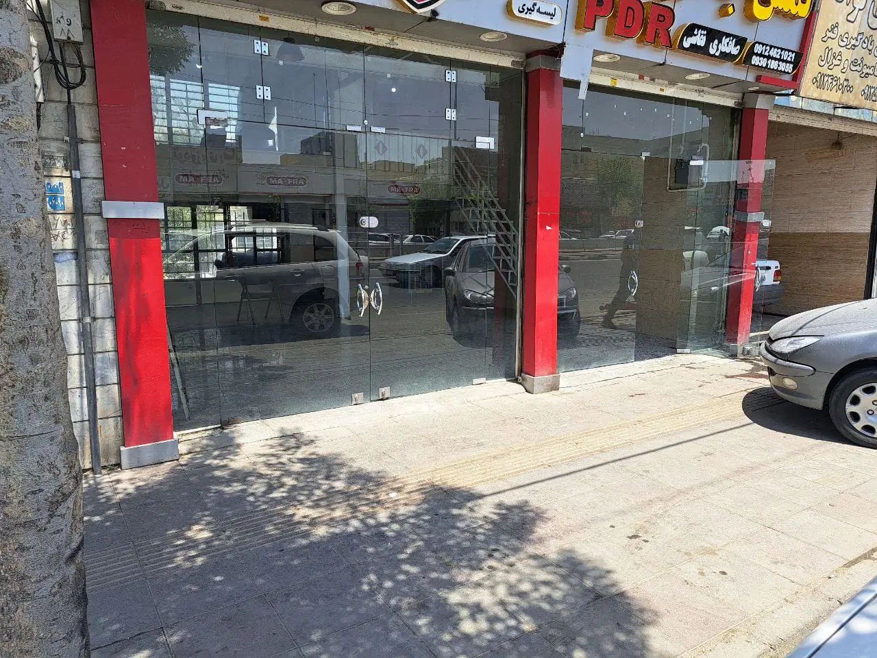 مغازه ۲ دهنه ۶۰ متر سرقفلی بر اصلی بهشتی(گلشهر)|فروش مغازه و غرفه|کرج, کرج نو|دیوار