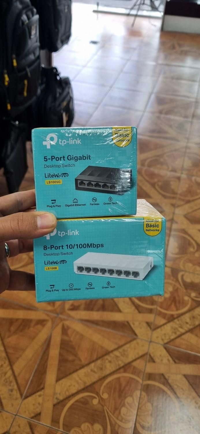 سوئیچ شبکه ۸ پورت TPlink|مودم و تجهیزات شبکه|نظرآباد, نظرآباد|دیوار