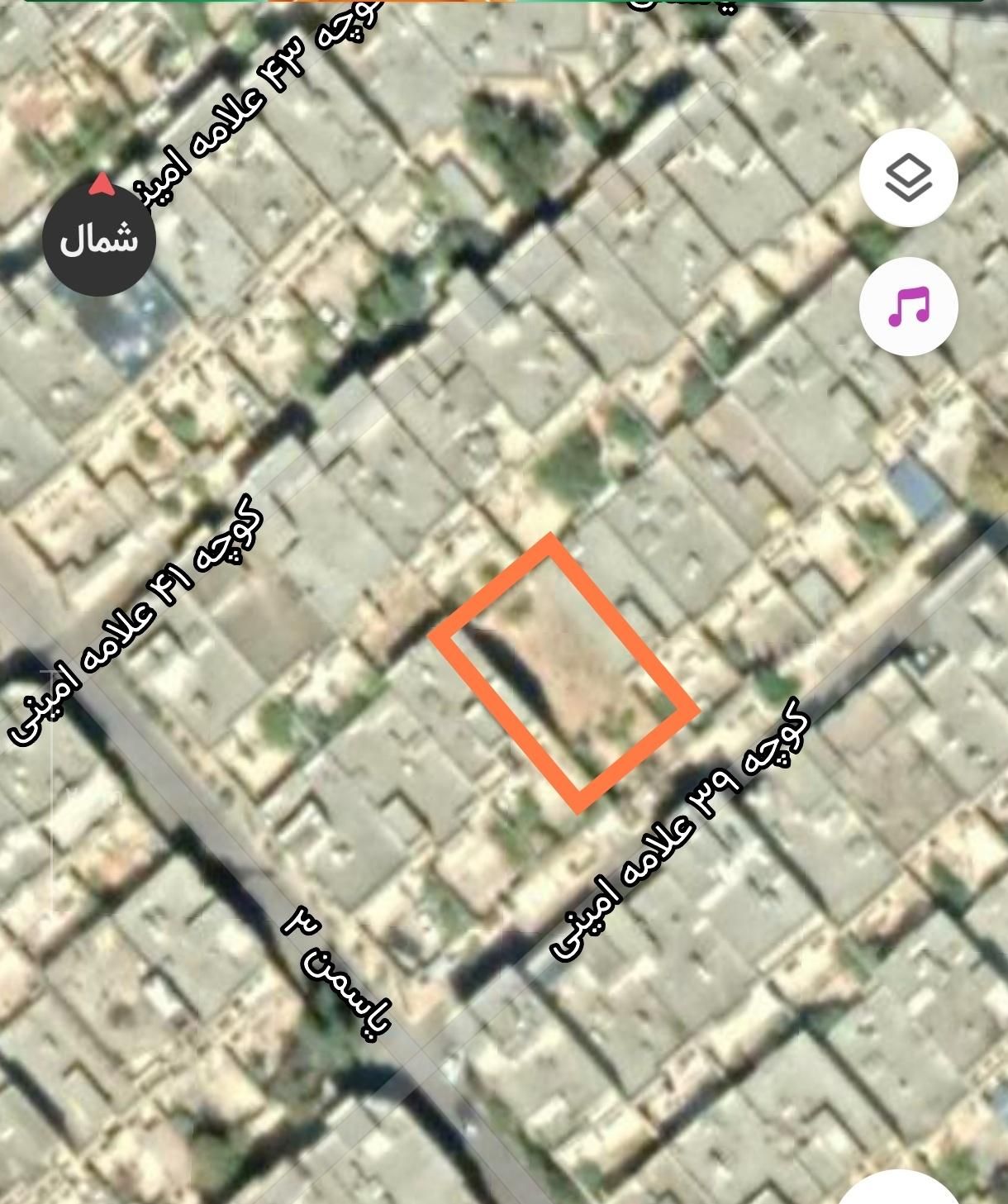زمین مسکونی|فروش زمین و ملک کلنگی|شیراز, غدیر شمالی|دیوار