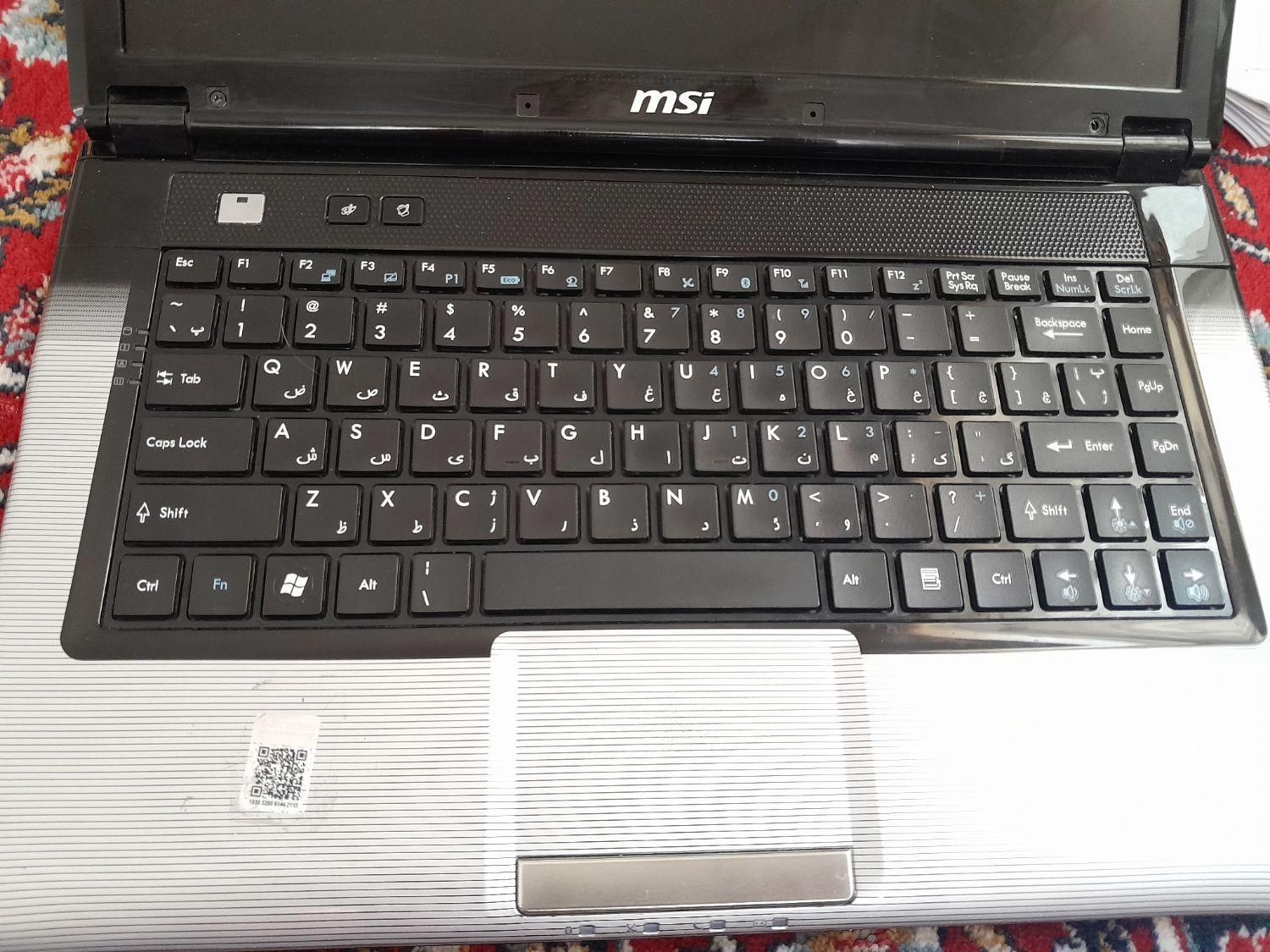 معاوضه لپ تاپ msi با لپ تاپ مدلشو بفرستین|رایانه همراه|کرمانشاه, |دیوار