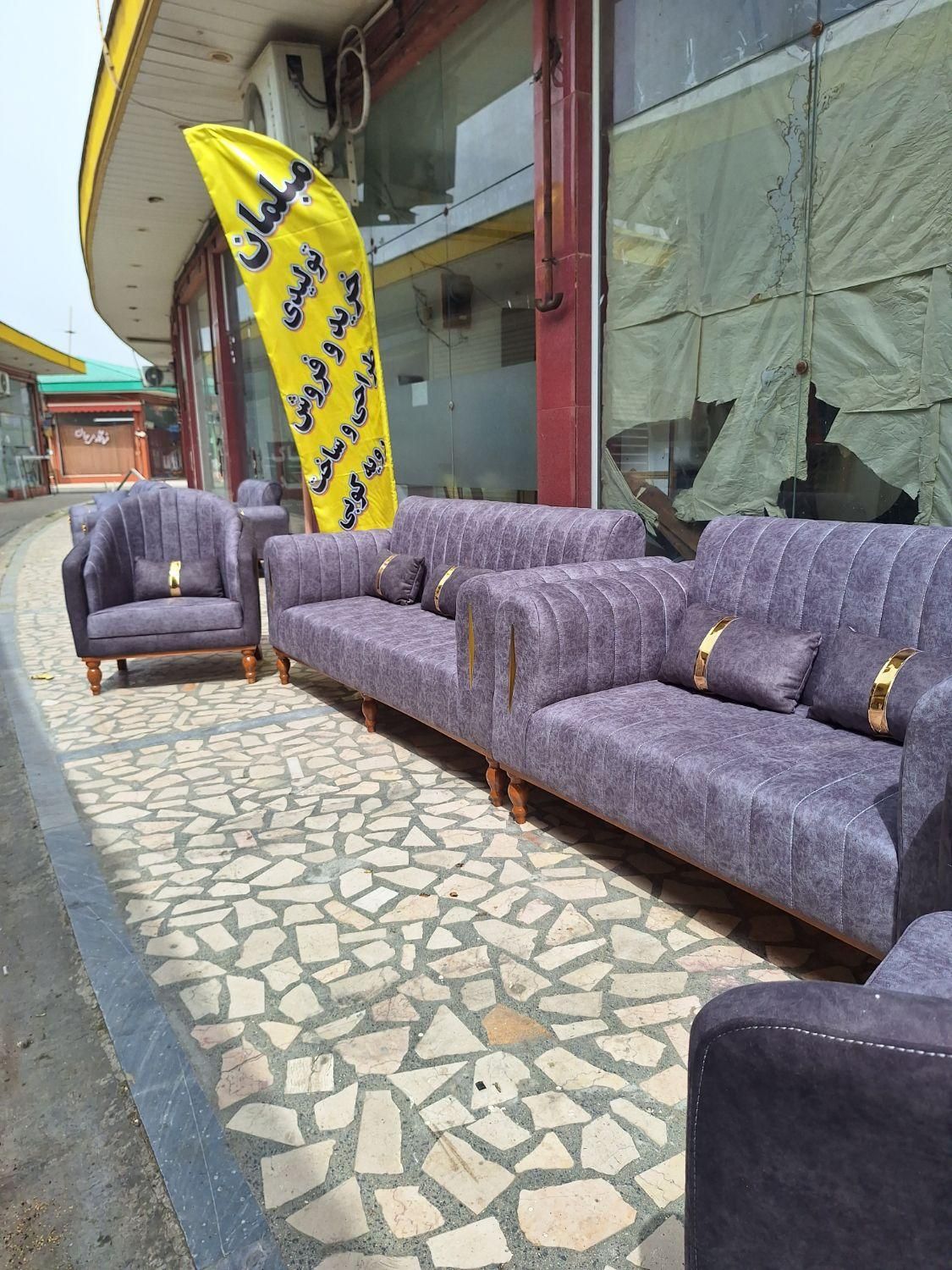 مبل مینی مال فلورا با ضمانت کتپی ۱۸ ماه|مبلمان خانگی و میز عسلی|لنگرود, |دیوار