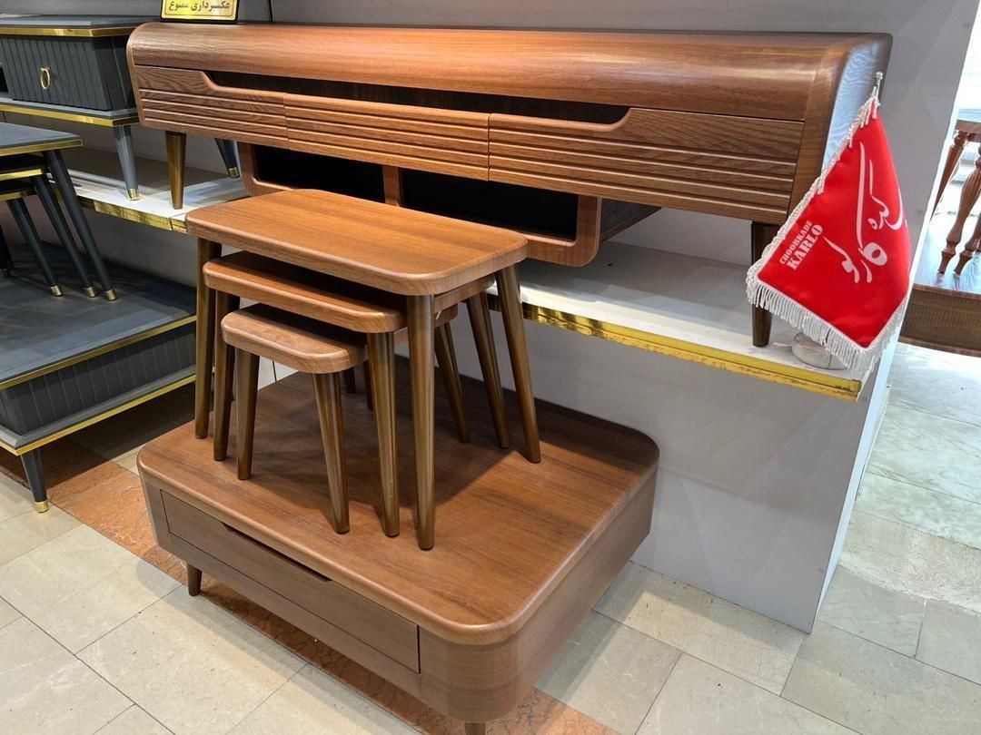 میز جلو مبلی مدل دورنا|مبلمان خانگی و میز عسلی|برخوار, |دیوار