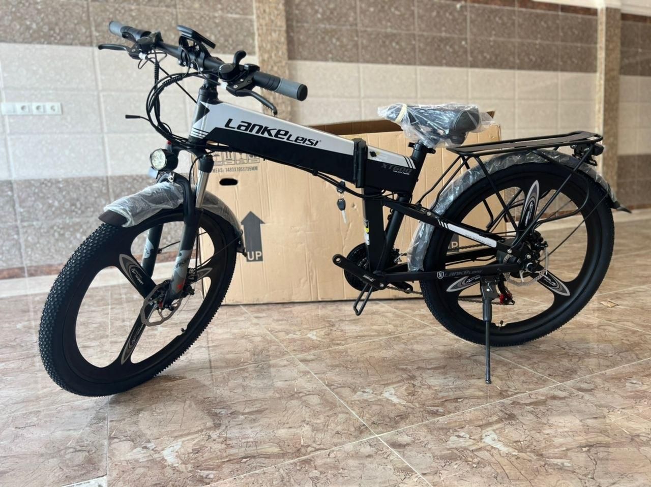 دوچرخه برقی لنکلسی تاشو xt600|دوچرخه، اسکیت، اسکوتر|تهران, شمس‌آباد|دیوار