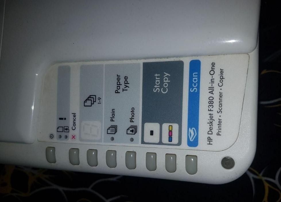 پرینتر رنگی hp f380 سه کاره|پرینتر، اسکنر، کپی، فکس|شیراز, شهرک گلستان|دیوار