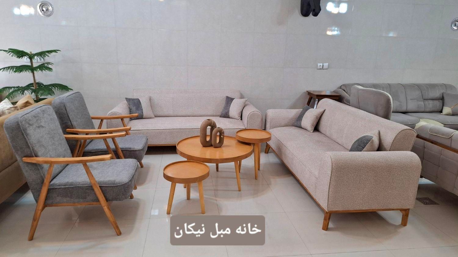 مبل راحتی هشت نفره مینیمال /اقساطی/نیکان|مبلمان خانگی و میز عسلی|همدان, |دیوار