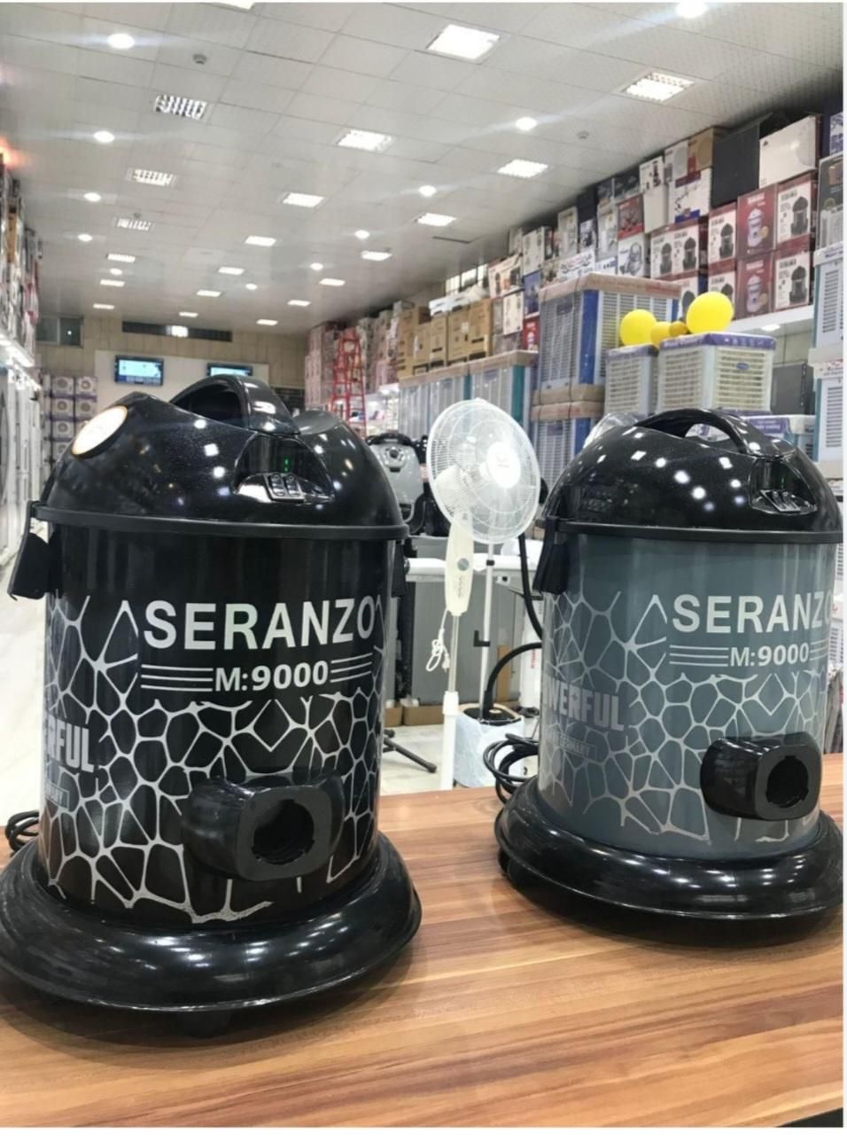 جاروبرقی سطلی سرانزو 9000 موتور وارداتی جارو برقی|جاروبرقی، جارو شارژی، بخارشو|تهران, شوش|دیوار
