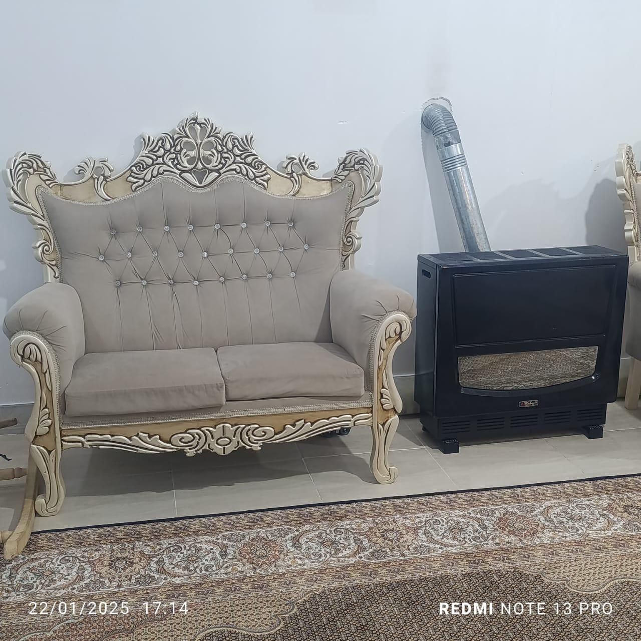 مبل ۷ نفره استیل|مبلمان خانگی و میز عسلی|بروجرد, |دیوار