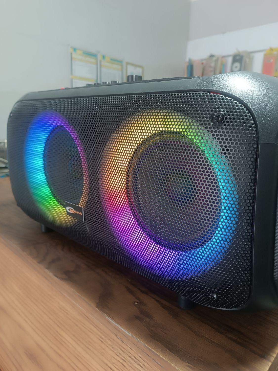 اسپیکر بی سیم KAYA مدل KA-2100 - مشکی|پخشکننده همراه|کرج, حسینآباد|دیوار