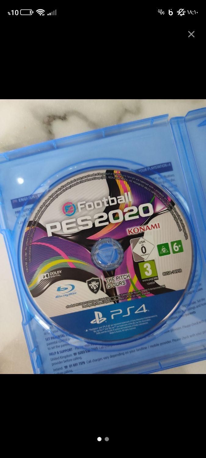 فروش دیسک pes20 در حد|کنسول، بازی ویدئویی و آنلاین|رشت, استادسرا|دیوار
