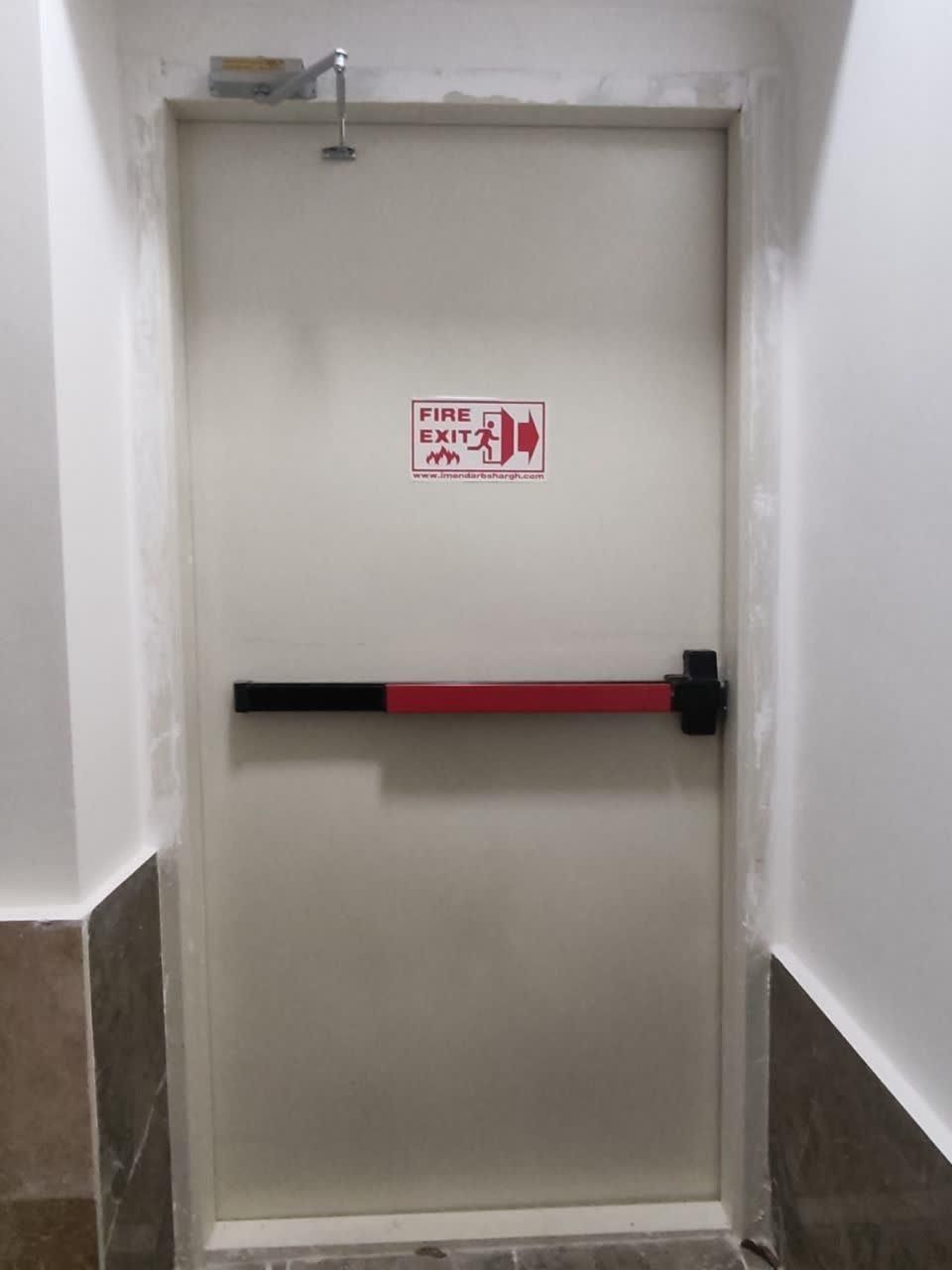درب ضدحریق ضد دود دودبند ارامبند درب اتشنشان|مصالح و تجهیزات ساختمان|مشهد, ولیعصر (شهرک غرب)|دیوار
