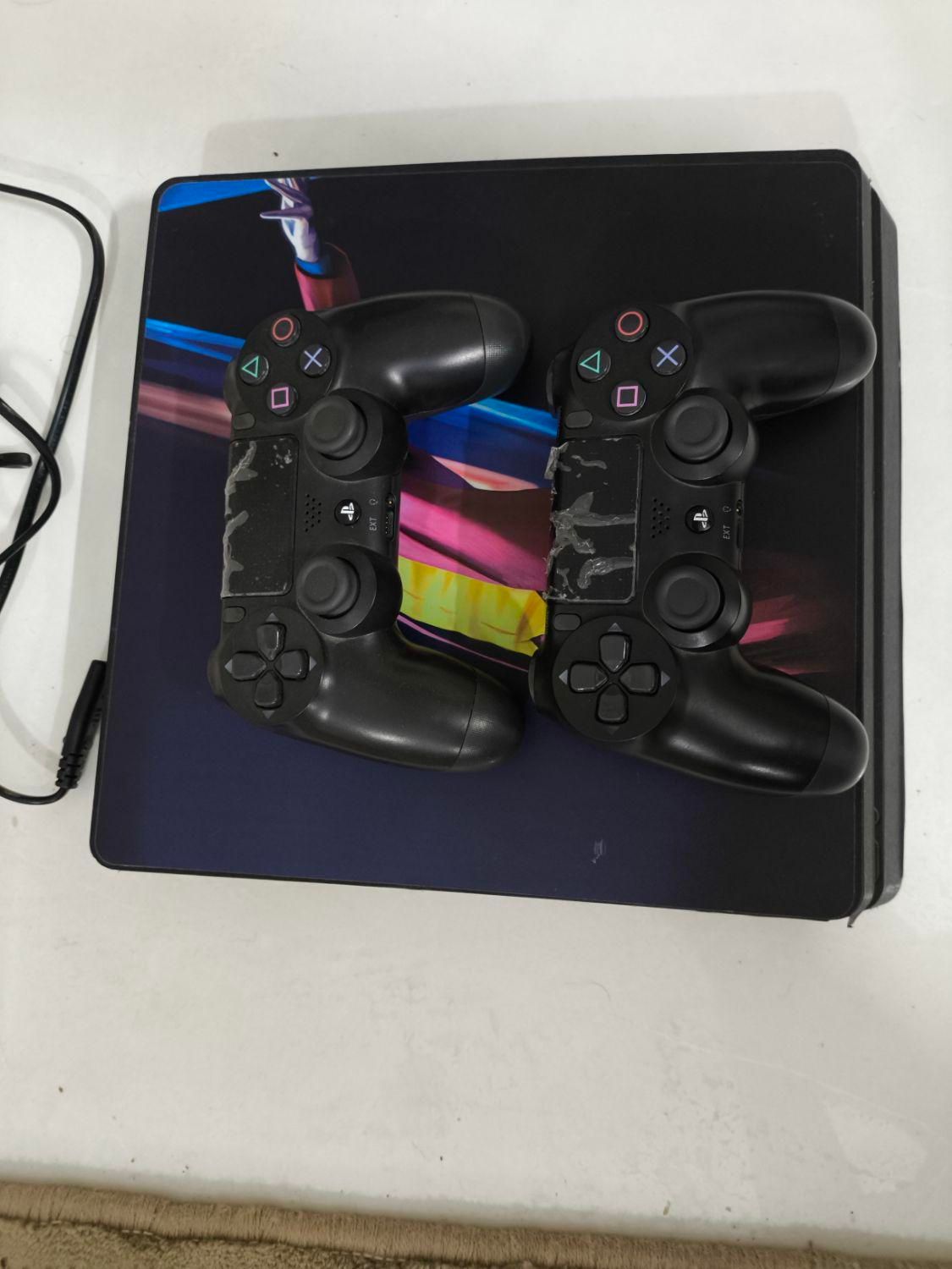 دستگاه PS4 اسلیم اکانتی با همراه دو دسته|کنسول، بازی ویدئویی و آنلاین|مشهد, عبادی|دیوار