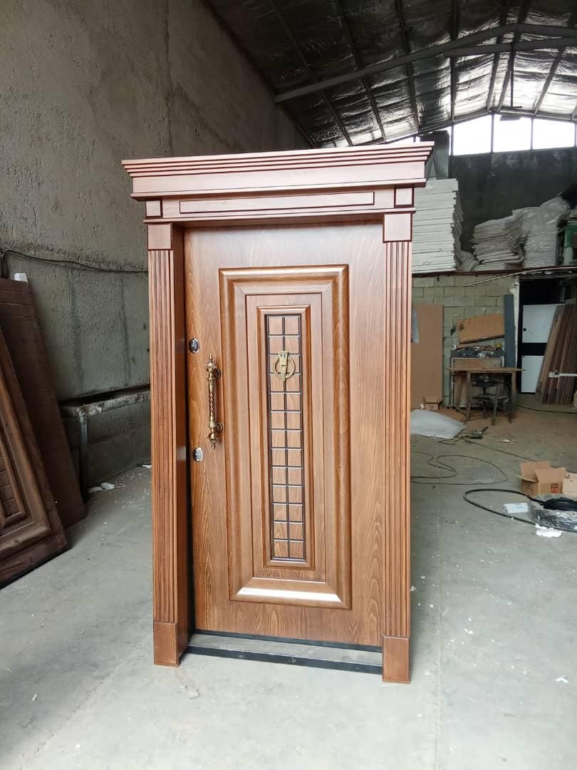 درب ضدسرقت مدرن فلز و رویه چوب (نقد و اقساط)|مصالح و تجهیزات ساختمان|یزد, |دیوار