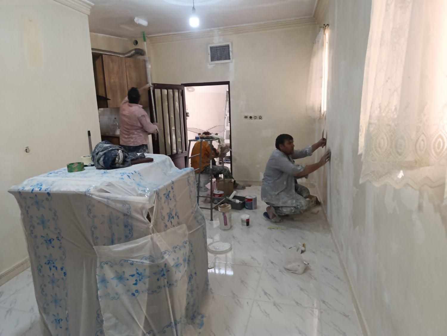 نقاشی ساختمان|خدمات پیشه و مهارت|اسلامشهر, شهرک واوان|دیوار