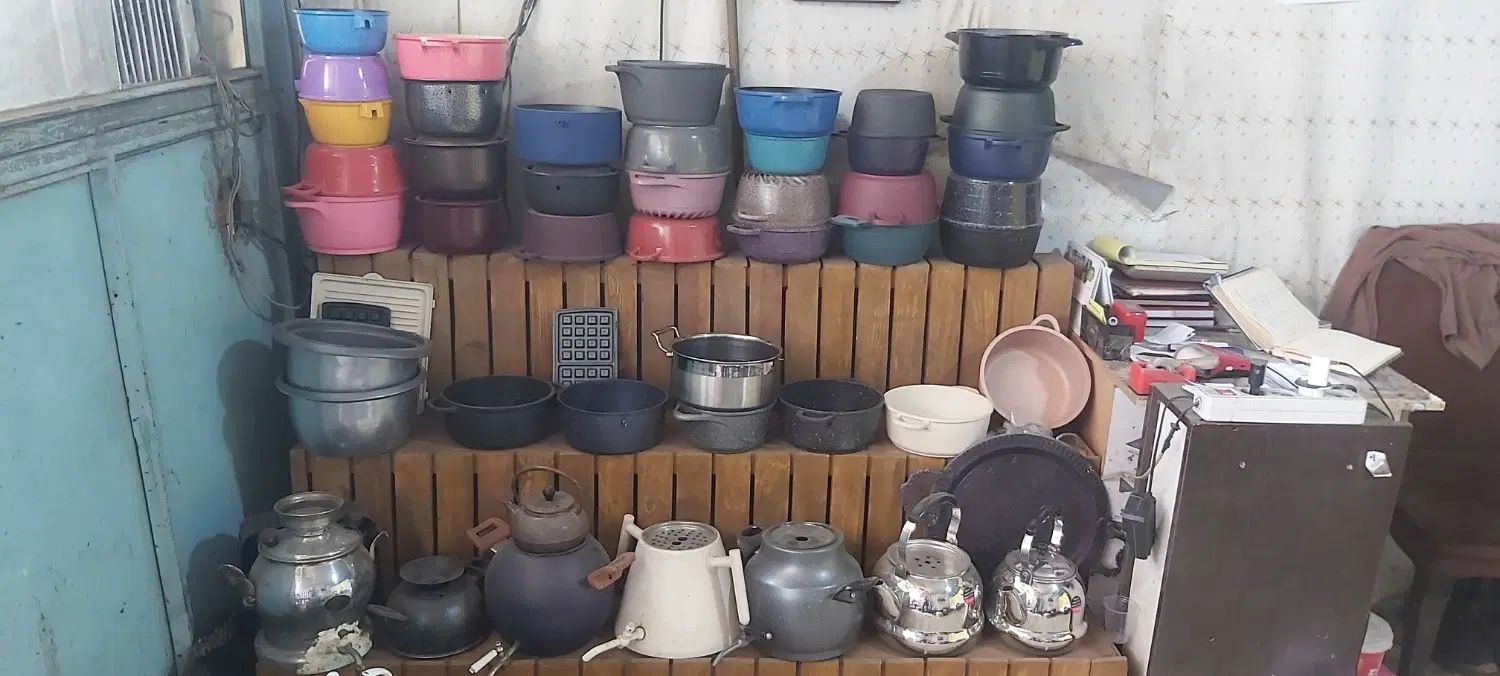 ساجهای مسافرتی سه پایه دار.بازسازی ظروف‌چدن‌تفلون|کوهنوردی و کمپینگ|تهران, مظاهری|دیوار