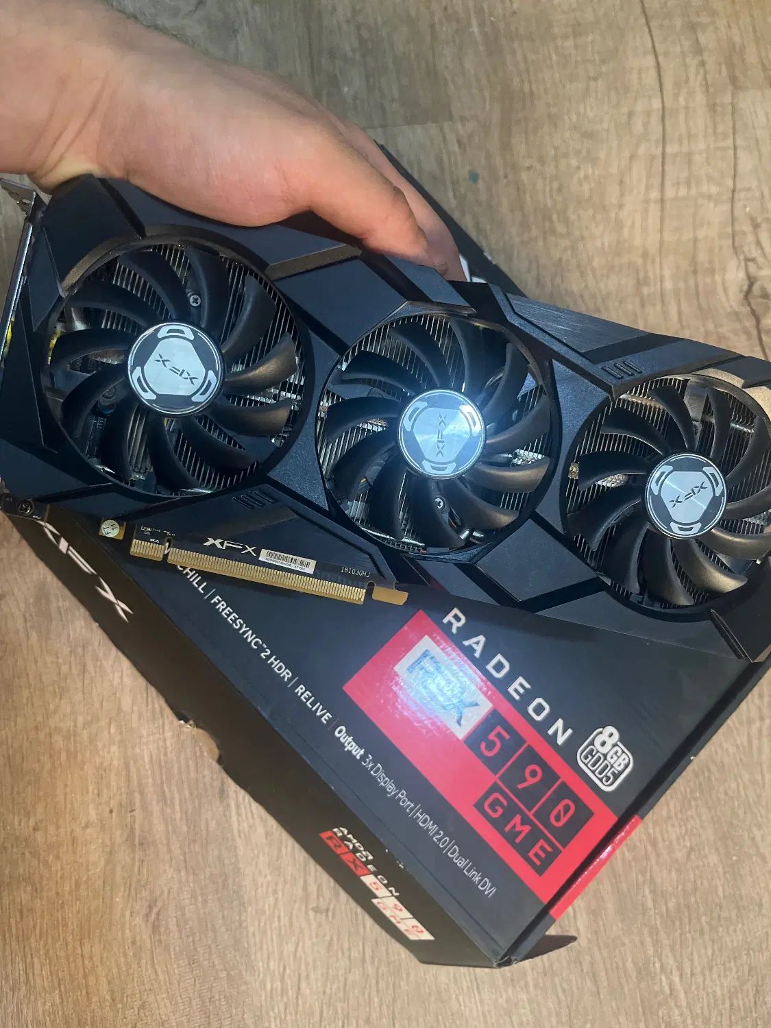 گرافیک rx 590 xfx 8gb|قطعات و لوازم جانبی رایانه|مشهد, سرافرازان|دیوار