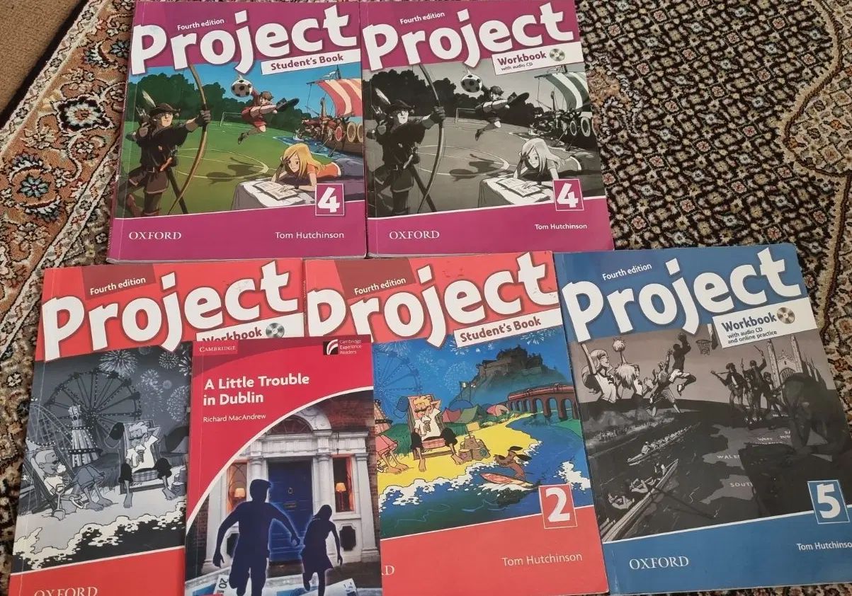 کتاب و استوری بوک project 2 و project 4 (توضیحات)|کتاب و مجله آموزشی|کرج, جهان‌شهر|دیوار