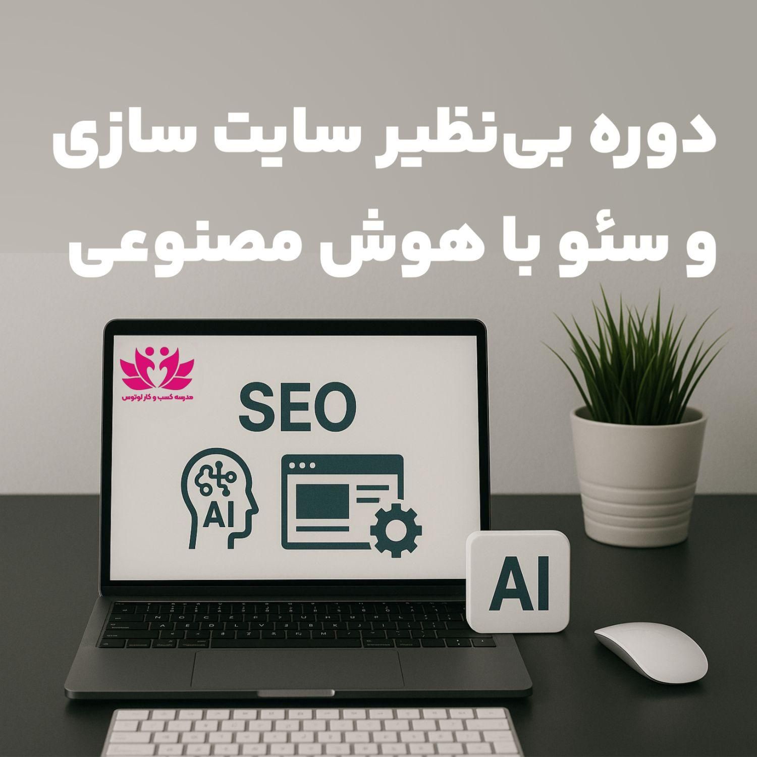 دوره آموزش طراحی و سئو سایت با هوش مصنوعی|خدمات آموزشی|تهران, کوهک|دیوار