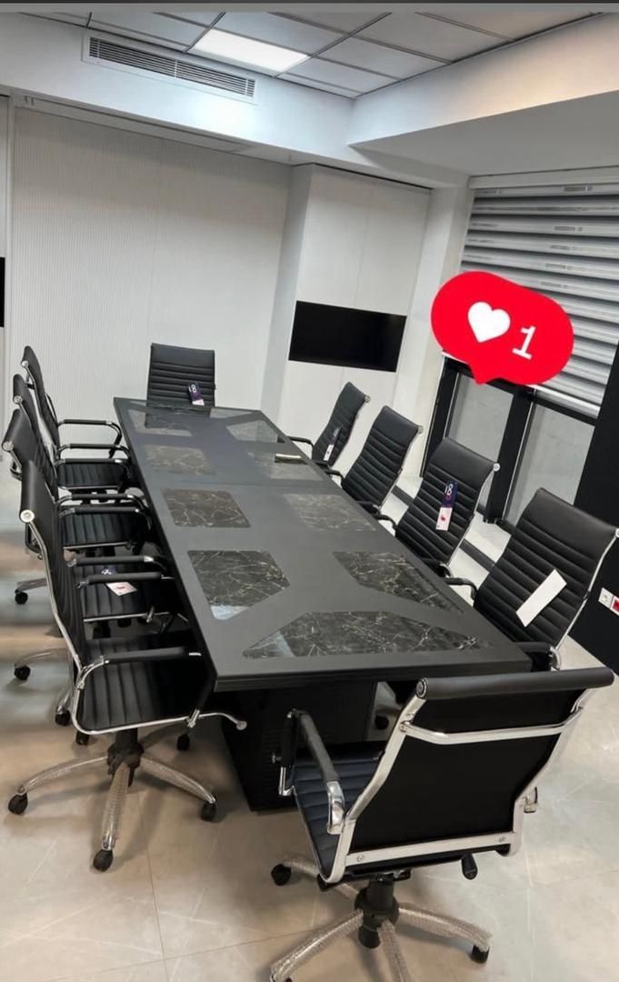 میزکنفرانس و جلسه گروهی دیوایدر مدرن فلزی و چوبی|دفتر کار|کرج, کمال‌شهر|دیوار