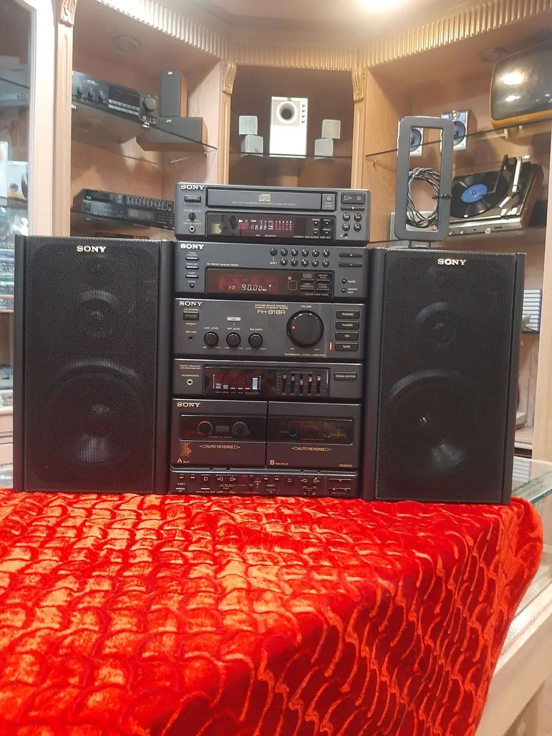 مینی ست SONY مدل FH-818R|سیستم صوتی خانگی|تهران, بهار|دیوار