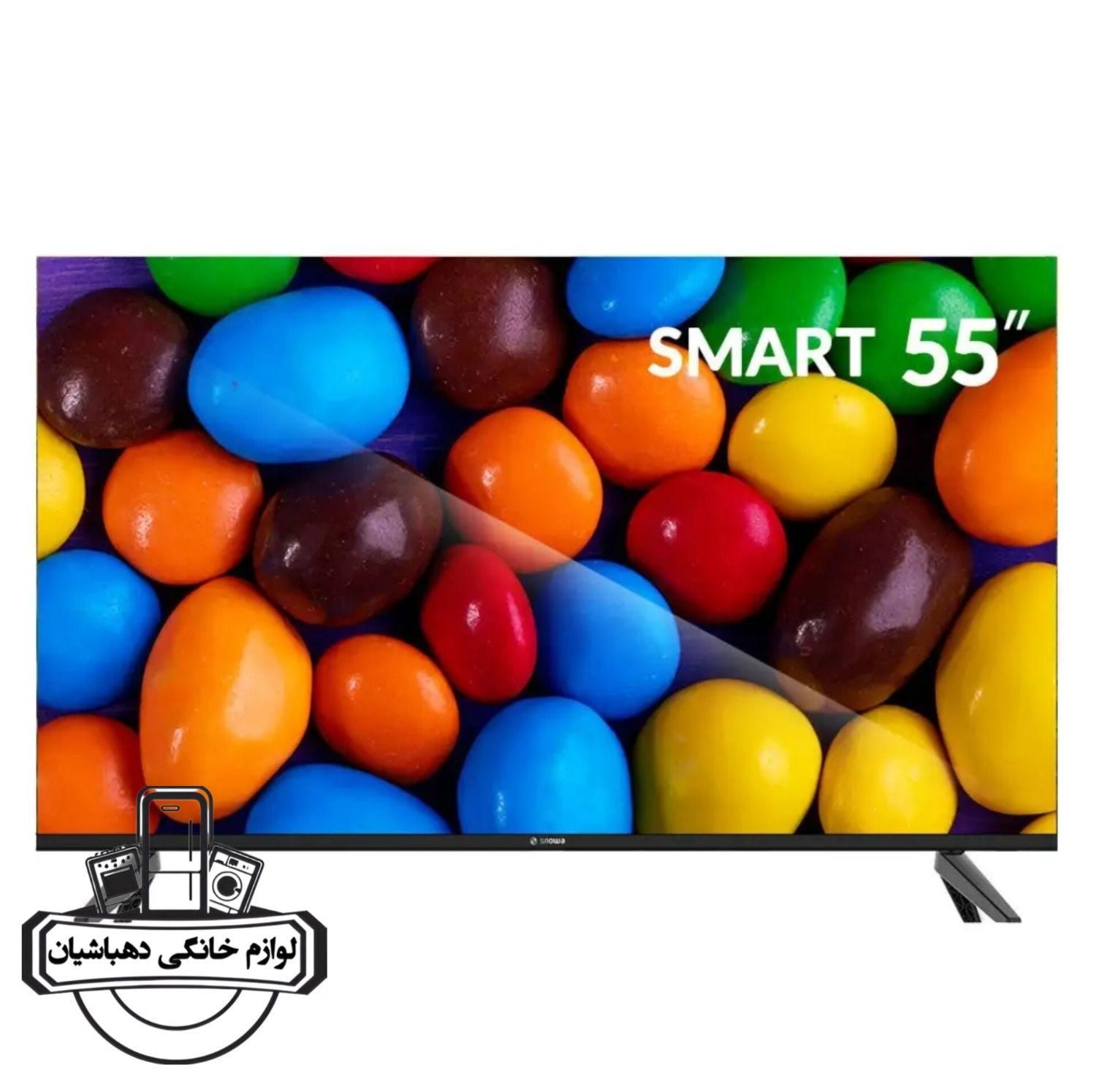 تلوزیون اسنوا 55 اینچ «snowa» اقساطی|تلویزیون و پروژکتور|نیشابور, فردوس شمالی|دیوار