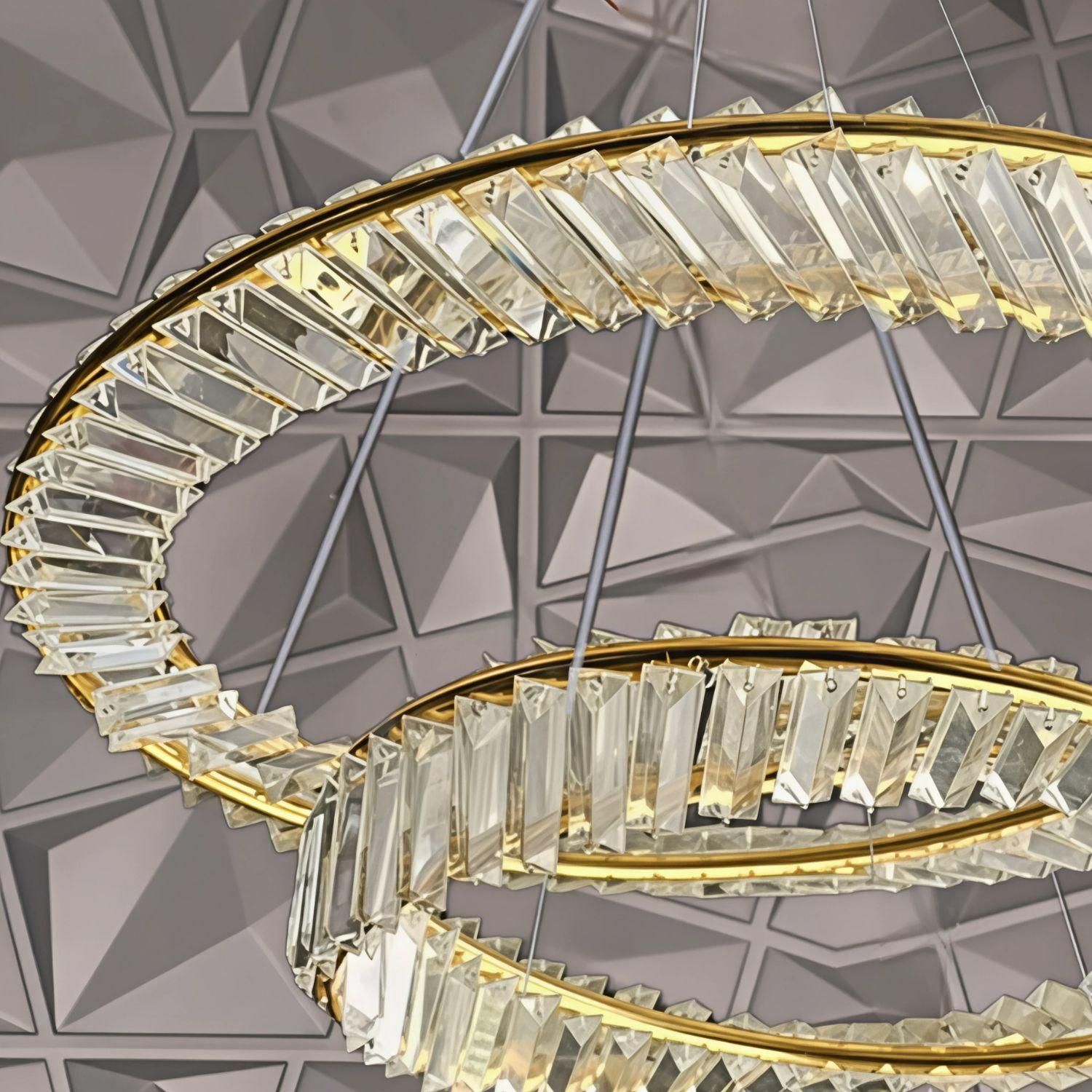 لوستر راما مدل DNA دوطبقه گرد|لوستر و چراغ آویز|تهران, سنگلج|دیوار