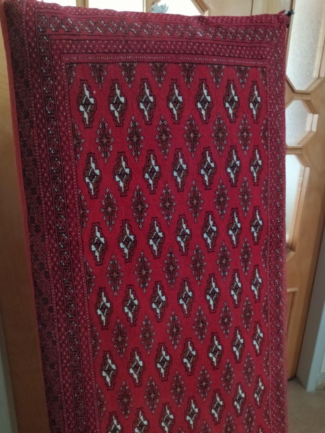 مخدع پشتی ترکمن دست باف|پشتی|اصفهان, دشتستان|دیوار