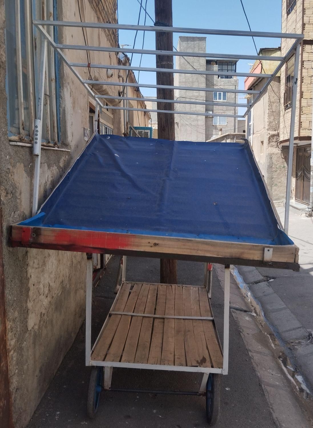 چهارچرخ گاری خودم درستش کردم|سایر لوازم برقی|ماهدشت, |دیوار