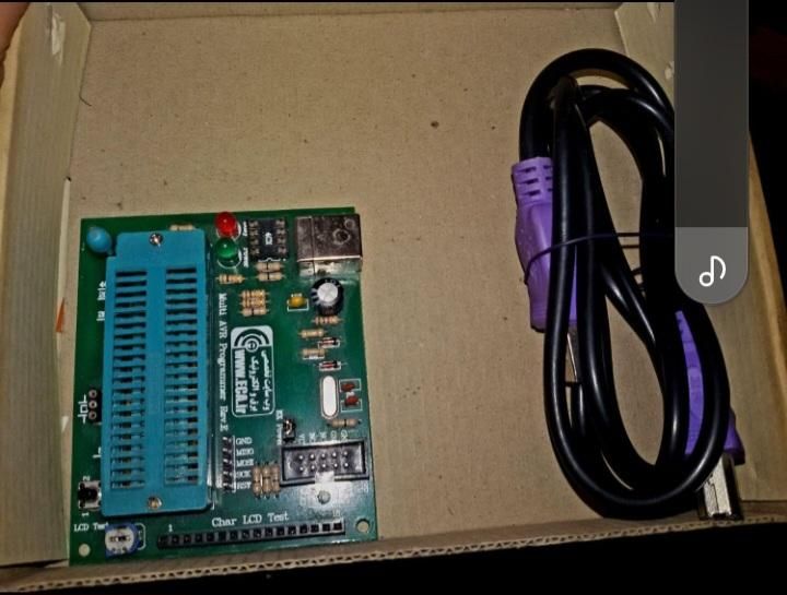 پروگرامر avr به همراه میکروکنترلر atmega 16 و ..|قطعات و لوازم جانبی رایانه|تهران, شاهد|دیوار