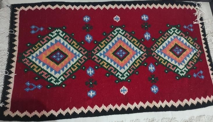 گلیم دست بافت|گلیم، جاجیم، گبه|سمنان, |دیوار