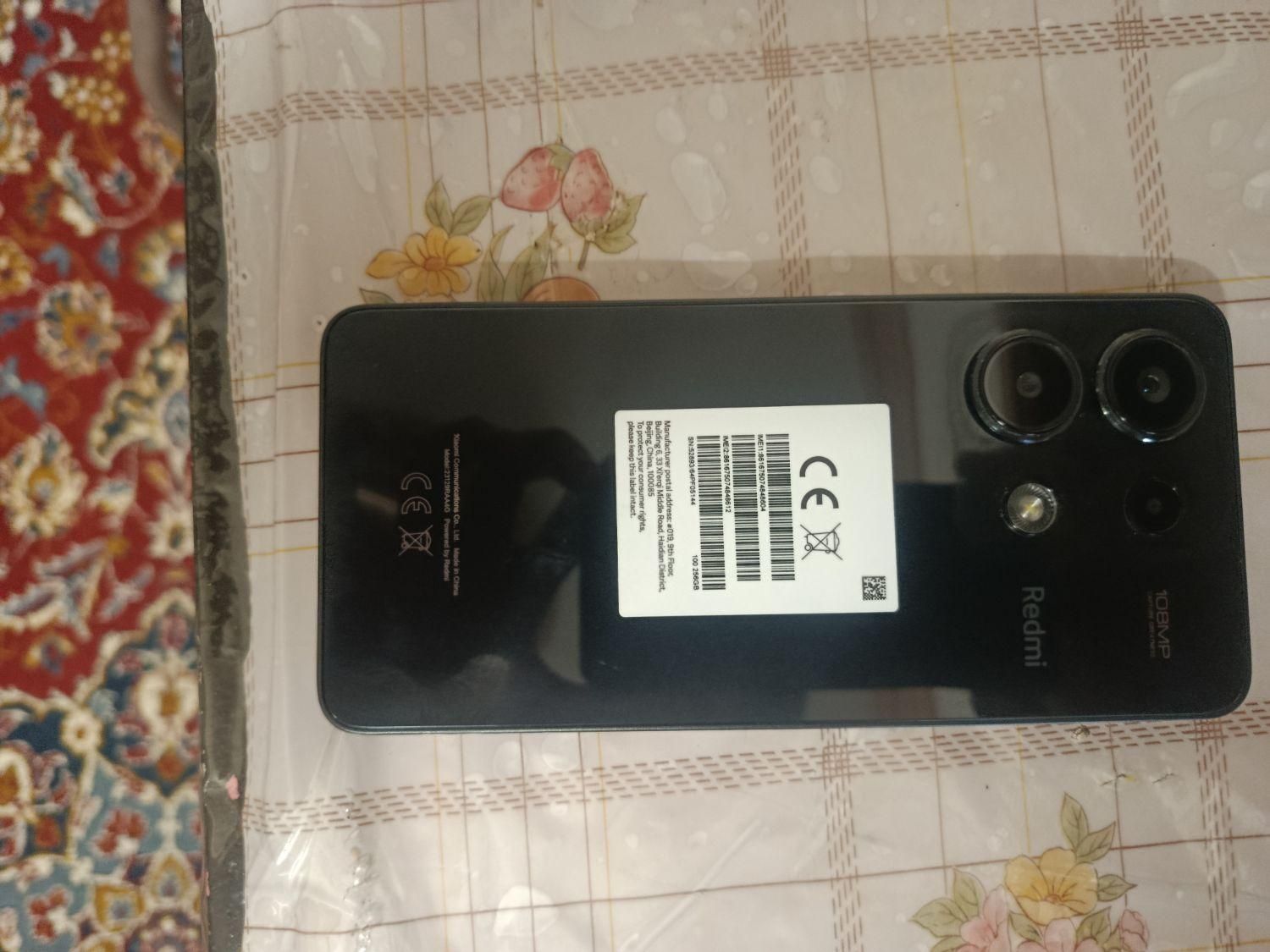شیائومی Redmi Note 13 با حافظهٔ ۲۵۶ گیگابایت درحد|موبایل|مشهد, چهارچشمه|دیوار