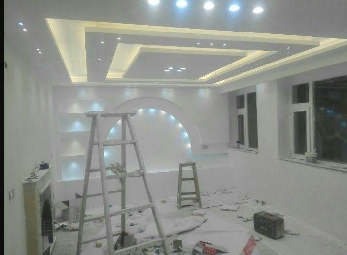 اجرای سقف کاذب کناف و upvc|خدمات پیشه و مهارت|کوهدشت, |دیوار