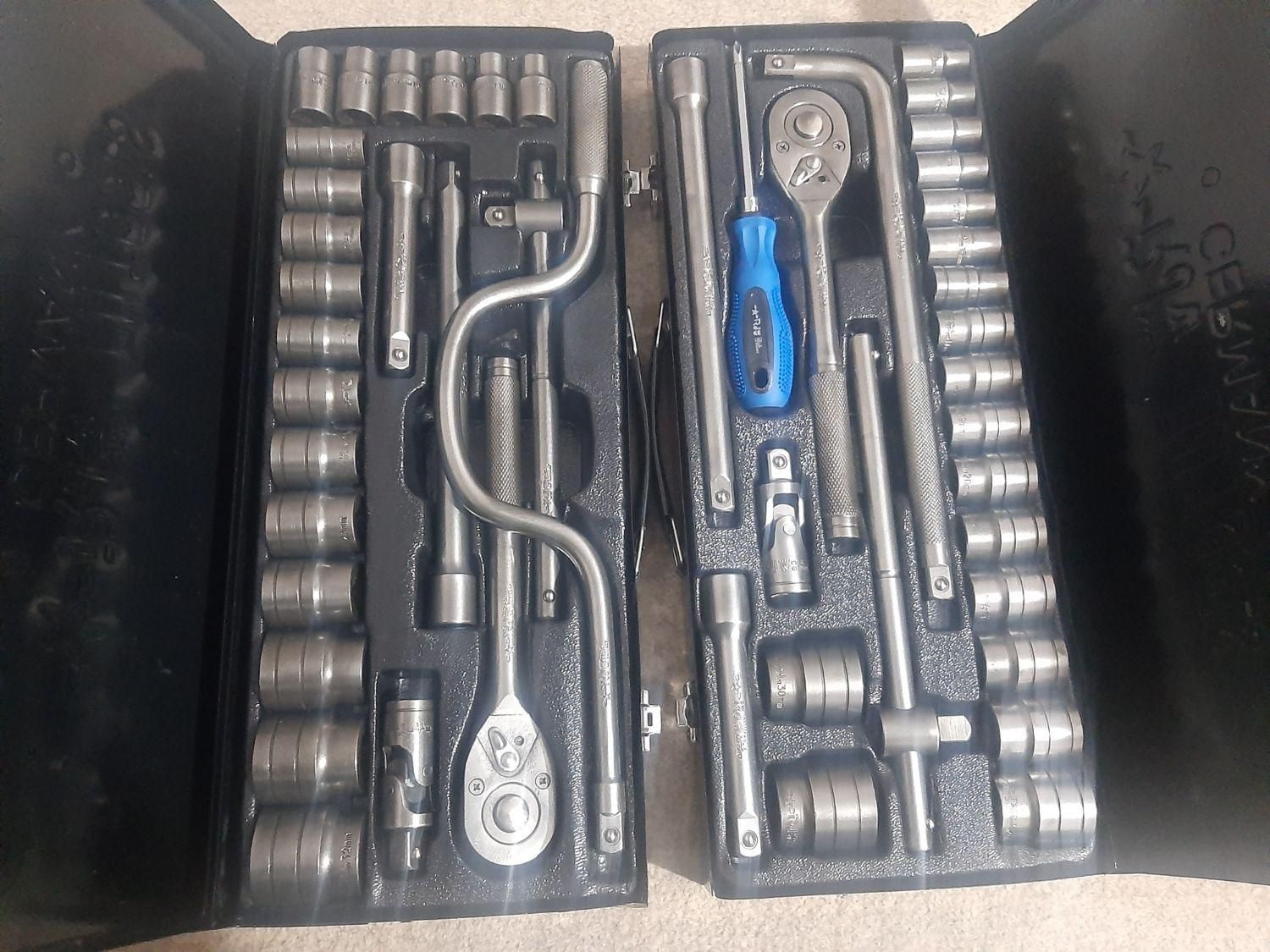 جعبه بکس،آچار یه سر رینگی،دوسررینگی،قفلی،جغجغه|ابزارآلات|اراک, |دیوار