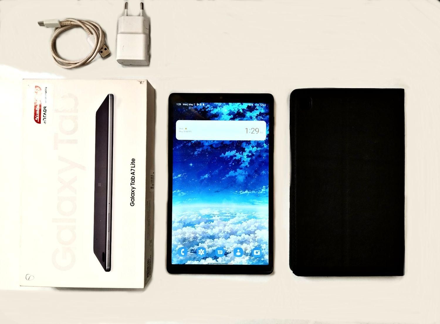 تبلت سامسونگTab A7 Lite T225درحدنو، سالم وتمیز|تبلت|قم, باجک دو|دیوار