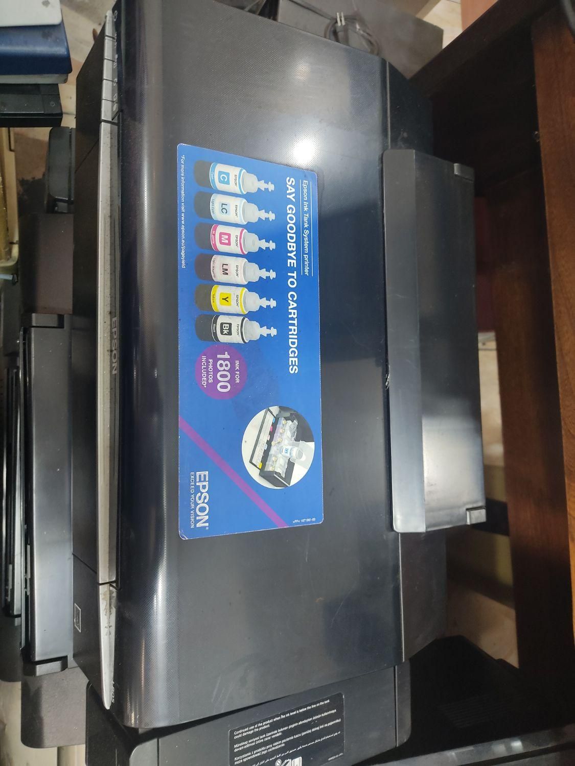 پرینتر جوهر افشان ایپسون l805|پرینتر، اسکنر، کپی، فکس|رشت, پارک شهر|دیوار