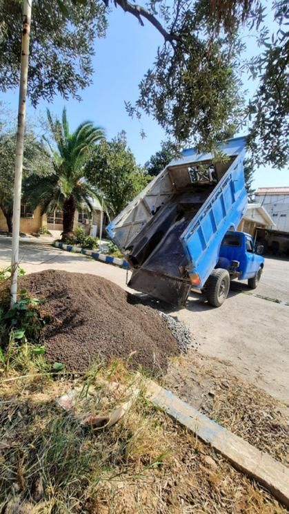 پخش ماسه و سیمان حمل نخاله با بارگیری و تخلیه|خدمات حمل و نقل|رستم‌آباد, |دیوار