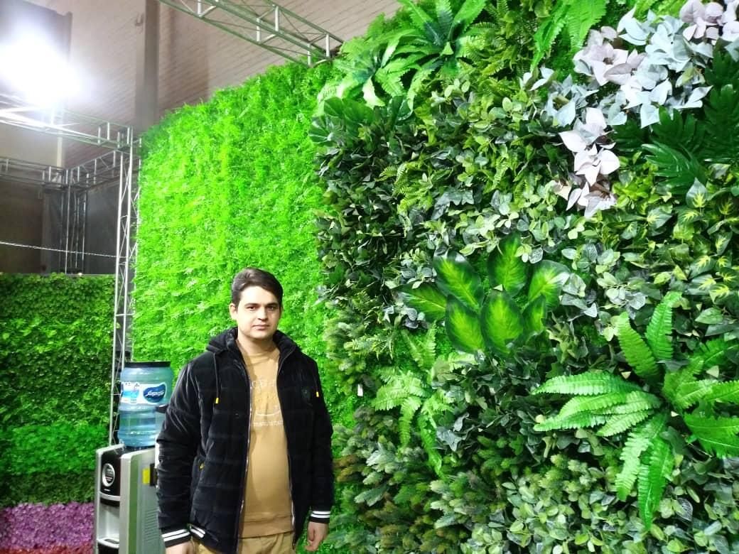 چمن مصنوعی و گرین وال|گل مصنوعی|بروجرد, |دیوار