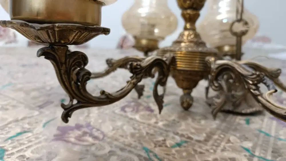 لوستر برنز|لوستر و چراغ آویز|تهران, صادقیه|دیوار