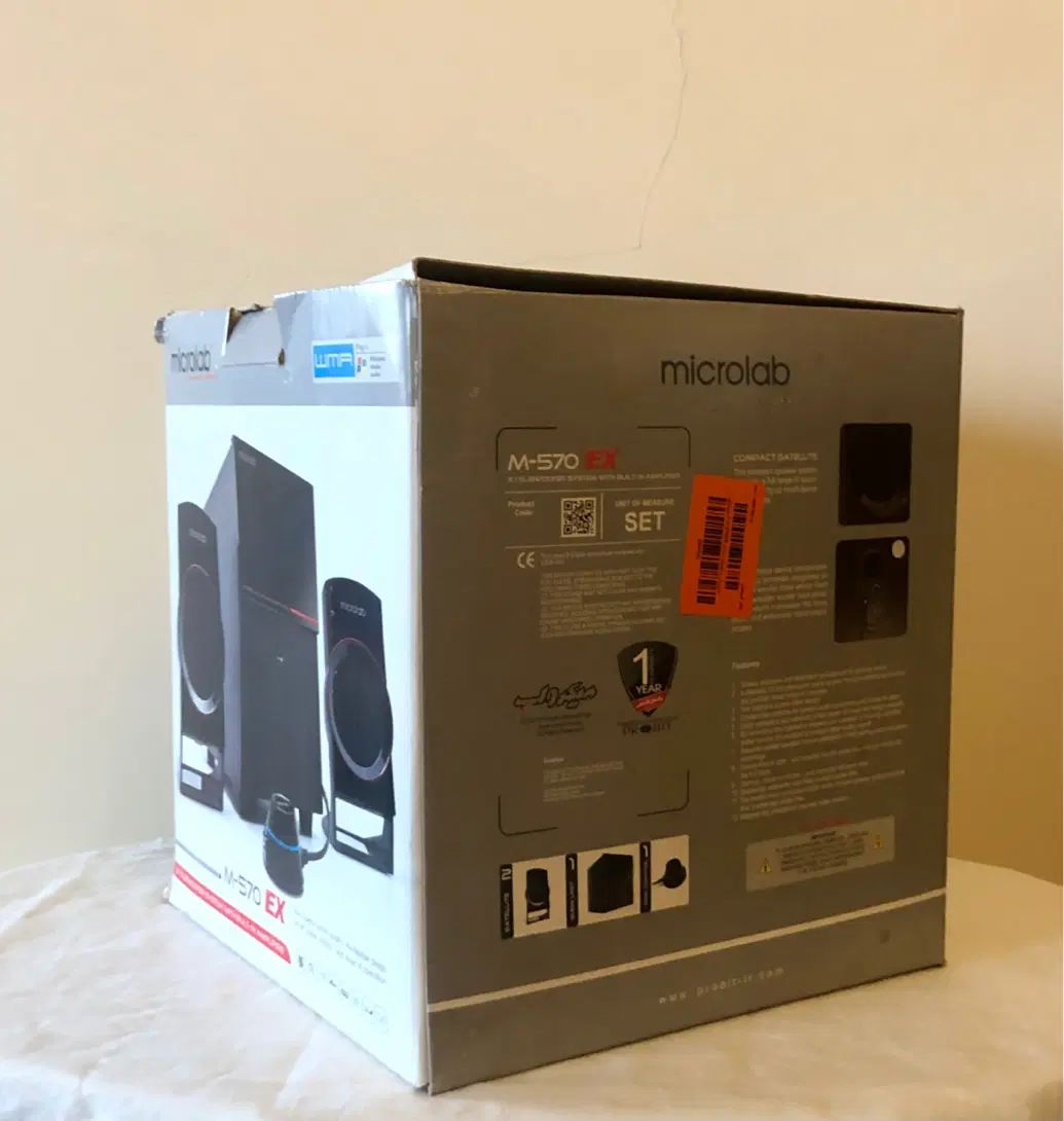 اسپیکر microlab m-570 EX|سیستم صوتی خانگی|تهران, شهرک غرب|دیوار