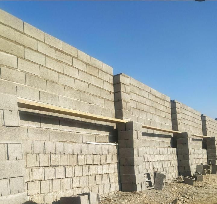 بنایی بلوک چینی سیمان کاری آجر چینی بنایی|خدمات پیشه و مهارت|رشت, حومه رشت|دیوار