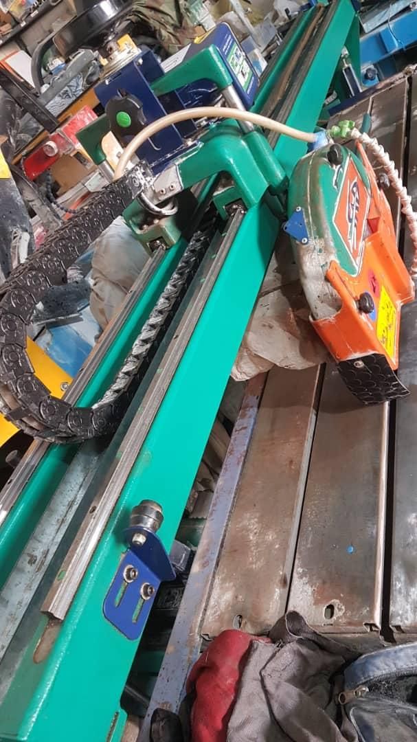 فروش اجاره دستگاه سنگبری سنگبر سنگ بری آب برسرامیک|ماشین‌آلات صنعتی|اسلام‌شهر, شهرک سالور|دیوار