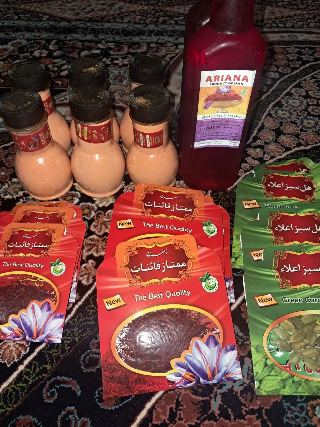 هل،پودرزعفران،رنگ غذا،زعفران یک مثقالی ونیم مثقالی|خوردنی و آشامیدنی|قرچک, محمد آباد|دیوار