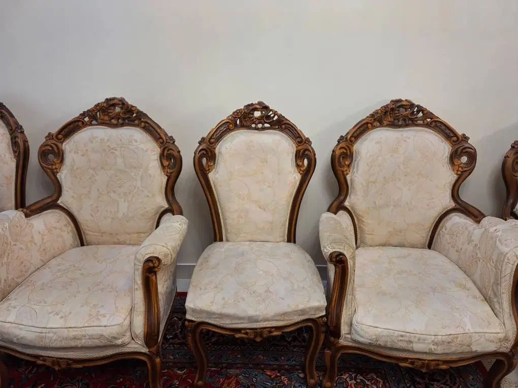 سرویس مبلمان استیل به همراه ناهارخوری|مبلمان خانگی و میز عسلی|تهران, کاج|دیوار