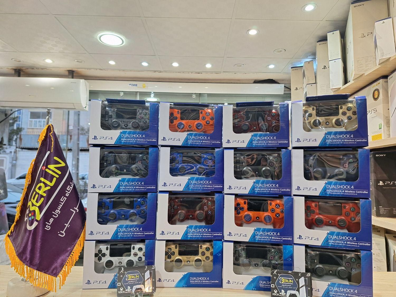 دستهPS4/سونی۴ شرکتی باتری هزار بشرطPS5ایکس باکس/|کنسول، بازی ویدئویی و آنلاین|قم, زنبیل آباد|دیوار