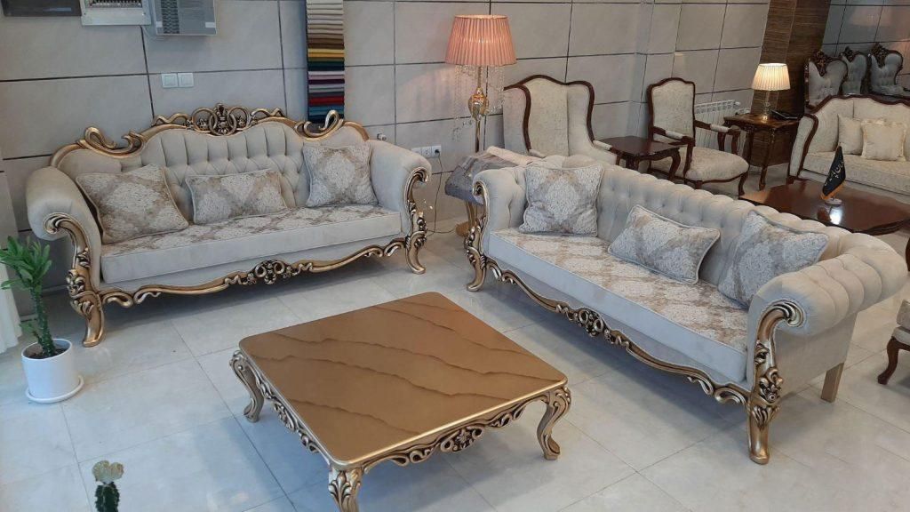 مبل کلاسیک استیل افسون سلطنتی راحتی/ مصری|مبلمان خانگی و میز عسلی|رباط‌کریم, رباط‌کریم|دیوار