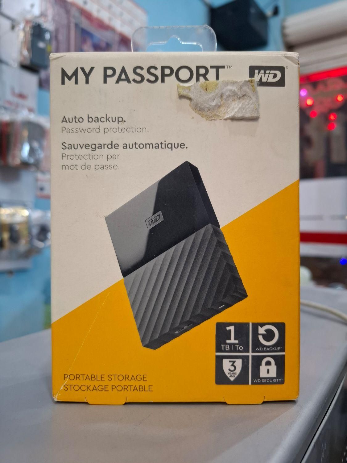 هارد اکسترنال 1TB وسترن دیجیتال|قطعات و لوازم جانبی رایانه|اصفهان, دشتستان|دیوار