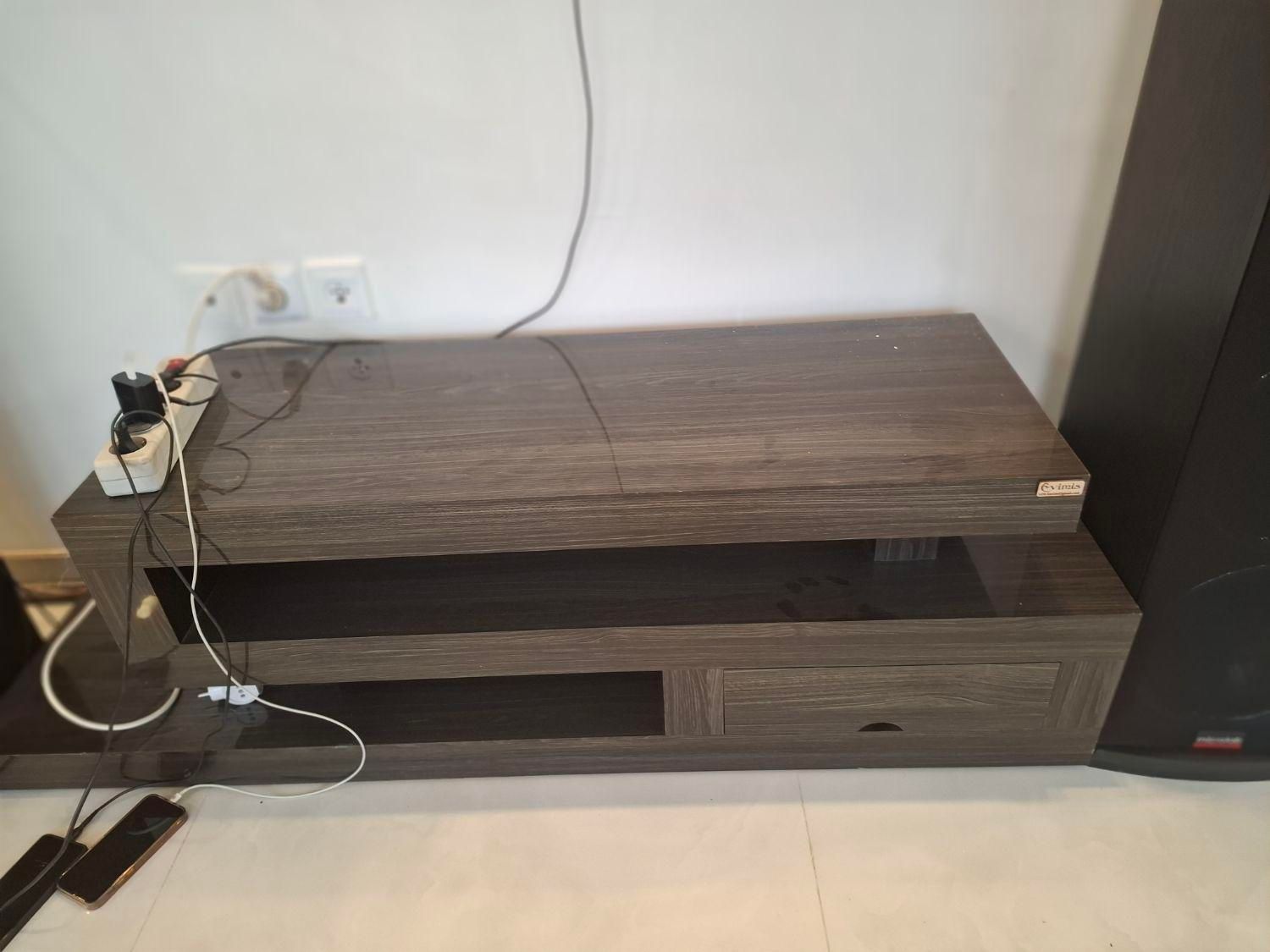 میز ال سی دی هایگلاس مدرن|میز تلویزیون|ماهدشت, |دیوار